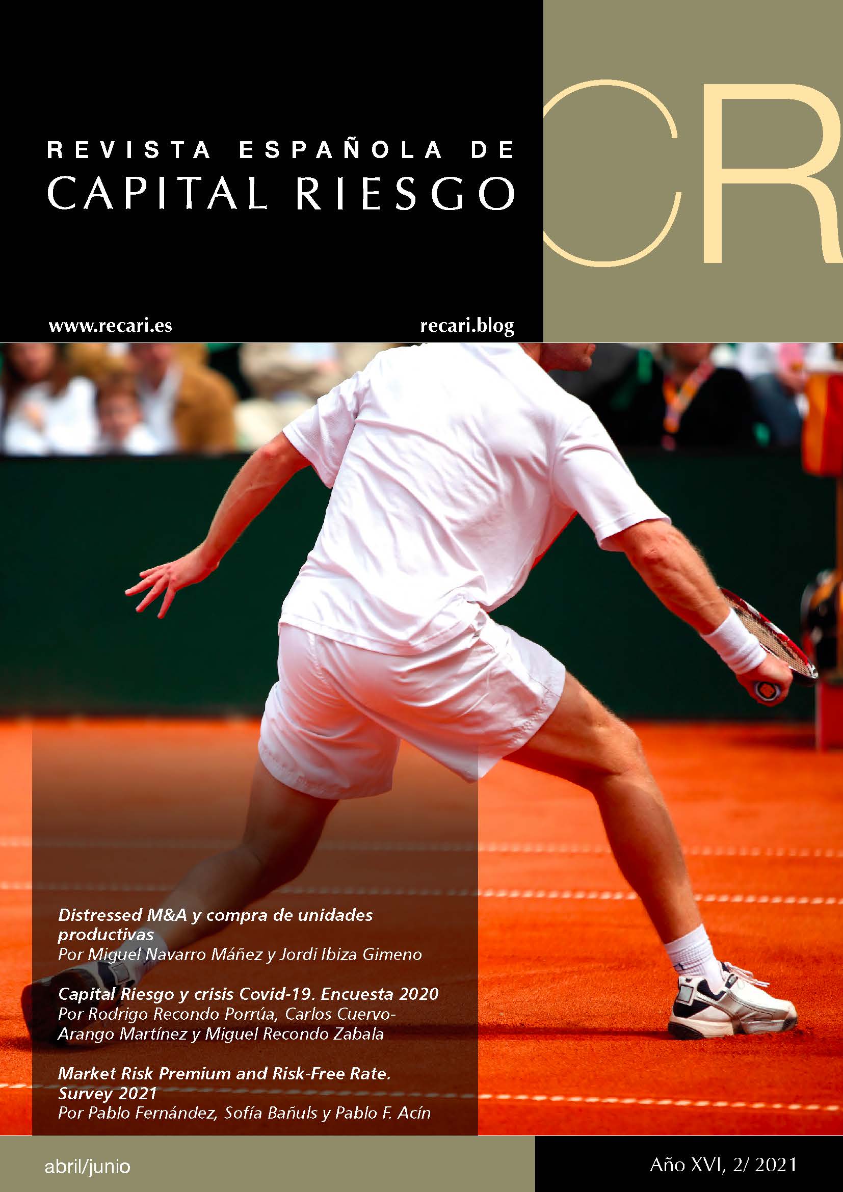 Portada de la Revista Española de Capital Riesgo del 2T.2021 / Q2.2021 ...