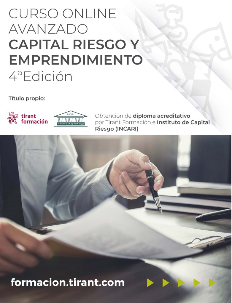 4ª Edición del Curso Avanzado online de CapitalRiesgo y Emprendimiento