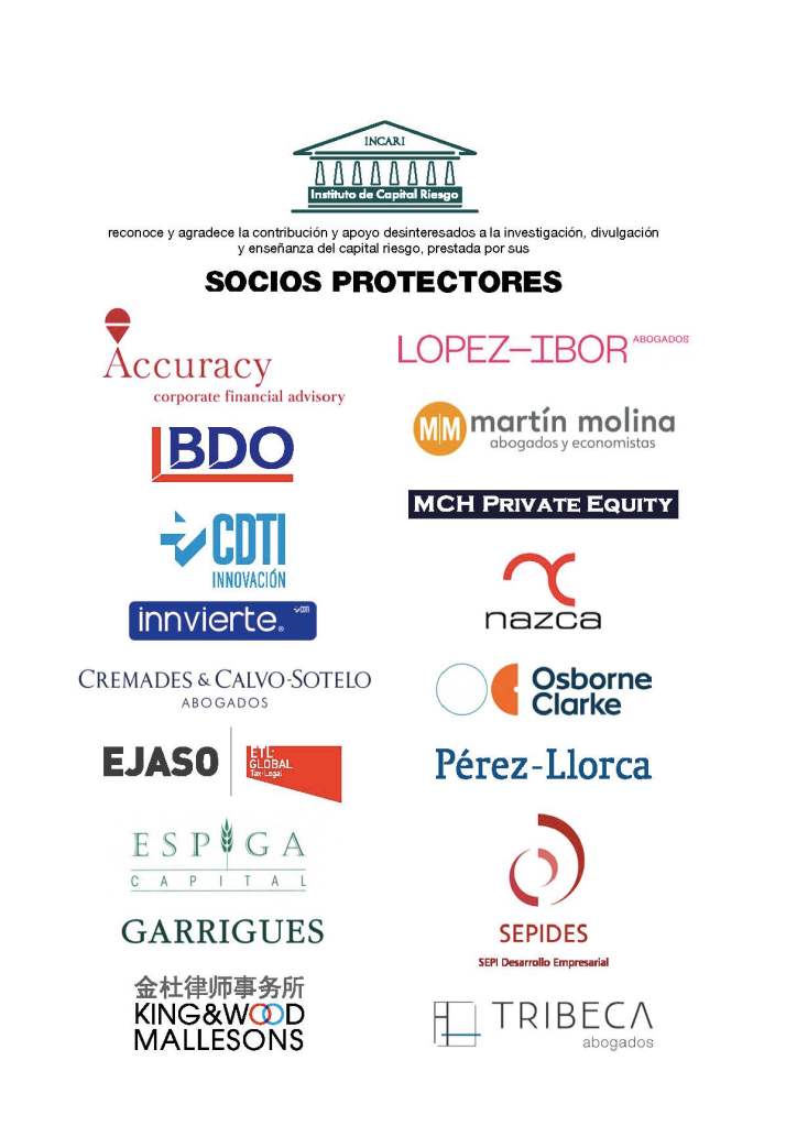 Socios Protectores del Instituto de Capital Riesgo (INCARI) 